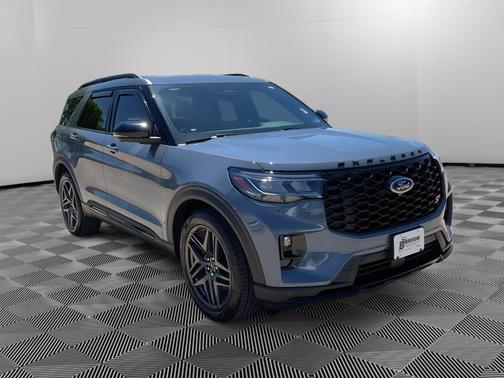 Vapor Blue 2025 Ford Explorer ST
