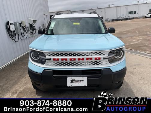 Robins Egg Blue 2026 Ford Bronco Sport Heritage