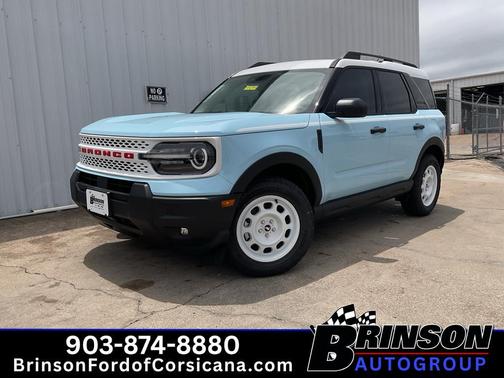 Robins Egg Blue 2026 Ford Bronco Sport Heritage