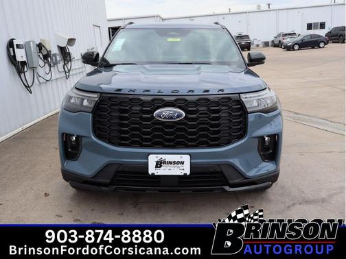 Vapor Blue Metallic 2026 Ford Explorer ST-Line