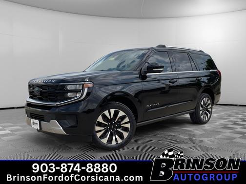Agate Black Metallic 2026 Ford Expedition Platinum
