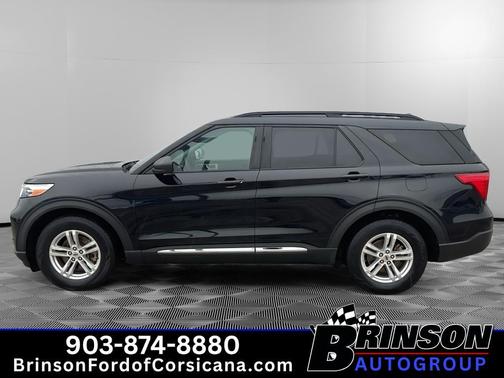 Agate Black Metallic 2021 Ford Explorer XLT