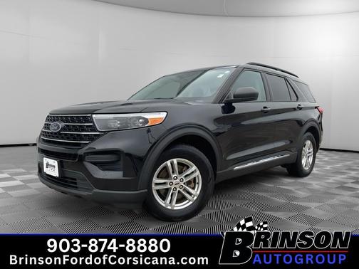 Agate Black Metallic 2021 Ford Explorer XLT