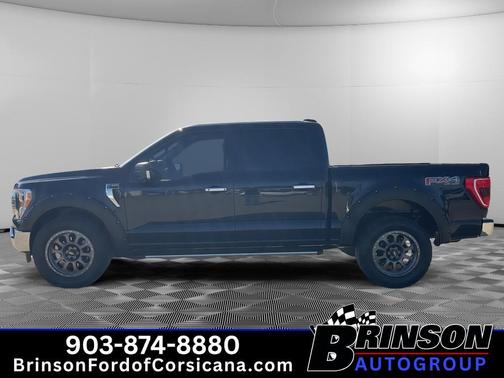 Antimatter Blue Metallic 2022 Ford F-150 XLT
