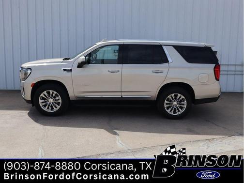Beige Pearl Metallic 2022 GMC Yukon SLT