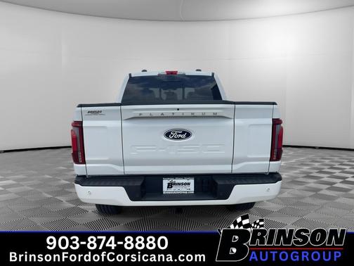 Star White 2026 Ford F-150 Platinum