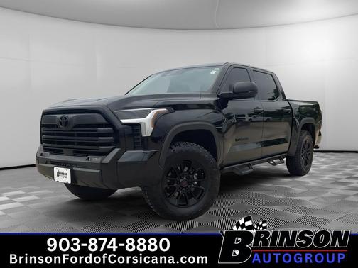 Midnight Black Metallic 2025 Toyota Tundra SR5