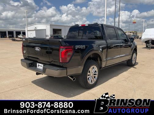 Agate Black Metallic 2026 Ford F-150 King Ranch