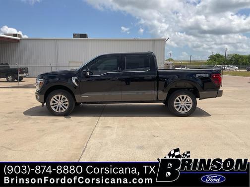 Agate Black Metallic 2026 Ford F-150 King Ranch