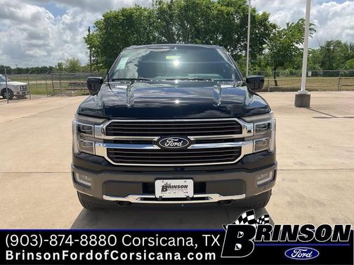 Agate Black Metallic 2026 Ford F-150 King Ranch