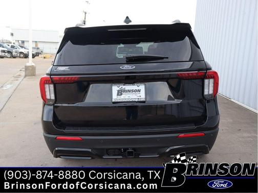 Agate Black Metallic 2026 Ford Explorer ST-Line