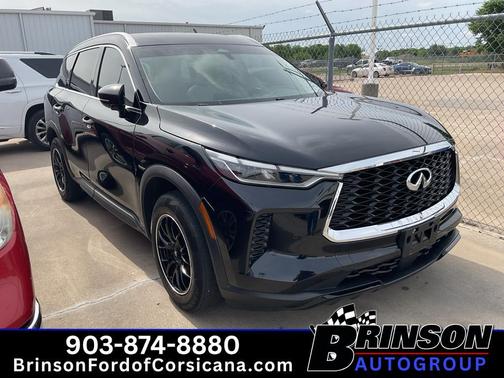 Mineral Black 2023 INFINITI QX60 Luxe