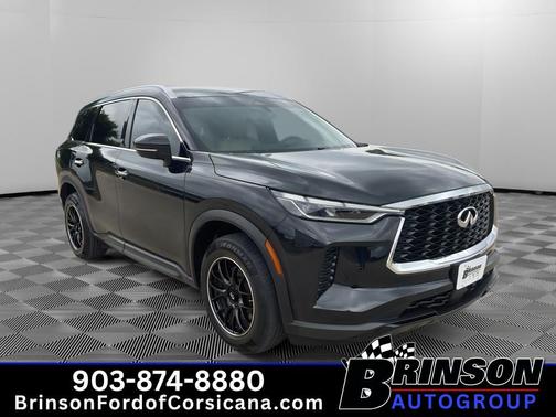 Mineral Black 2023 INFINITI QX60 Luxe