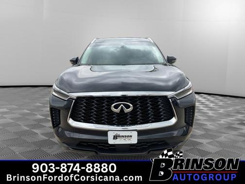 Mineral Black 2023 INFINITI QX60 Luxe