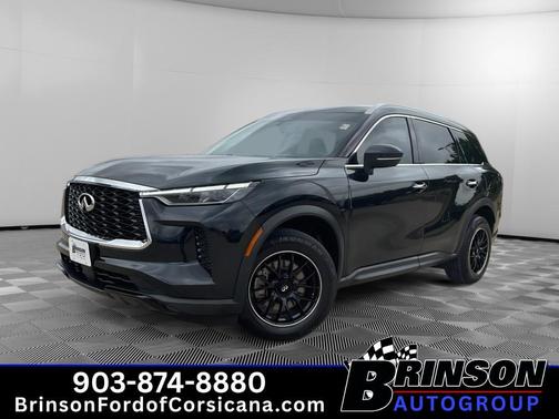 Mineral Black 2023 INFINITI QX60 Luxe