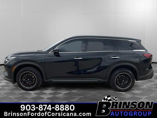 Mineral Black 2023 INFINITI QX60 Luxe