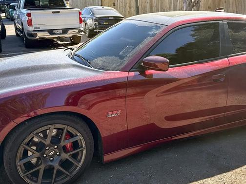 Red 2017 Dodge Charger R/T Scat Pack