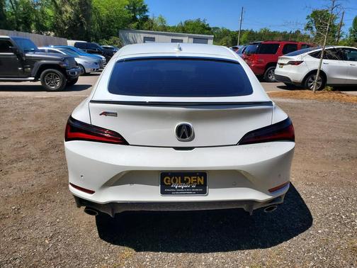 White 2025 Acura Integra CVT w/A-Spec Technology Package