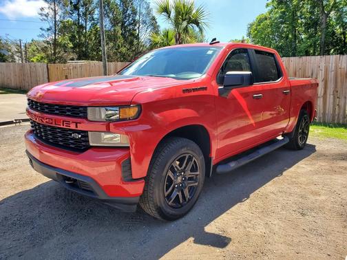 Red 2021 Chevrolet Silverado 1500 Custom