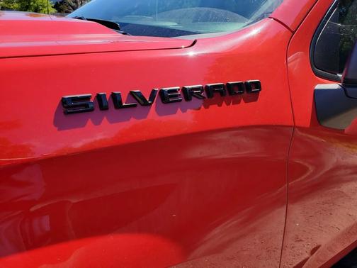 Red 2021 Chevrolet Silverado 1500 Custom