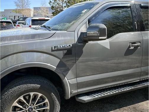 Gray 2018 Ford F-150 Lariat