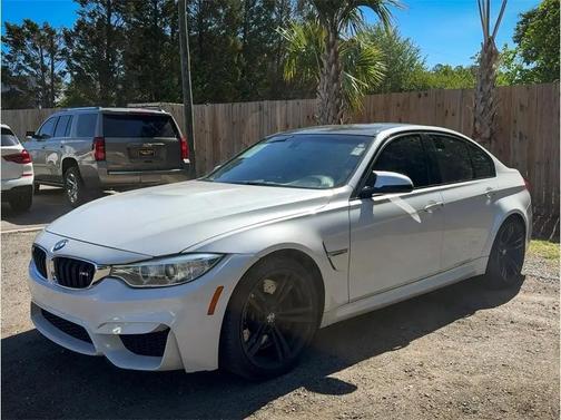 White 2017 BMW M3 Base