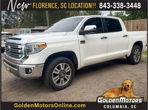 White 2018 Toyota Tundra 1794 Edition