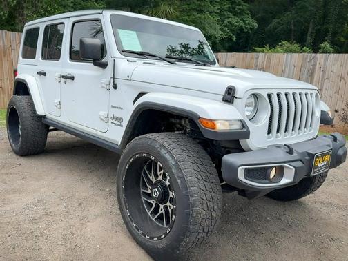 White 2021 Jeep Wrangler Unlimited Sahara
