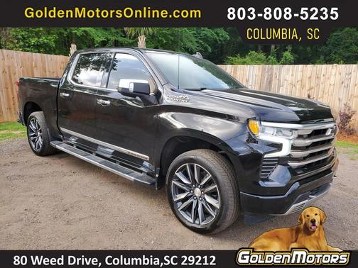 Black 2022 Chevrolet Silverado 1500 High Country