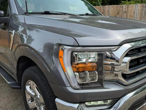 Gray 2021 Ford F-150 XLT