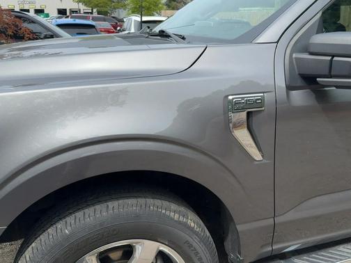 Gray 2021 Ford F-150 XLT