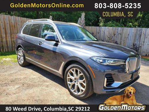 Gray 2020 BMW X7 xDrive40i