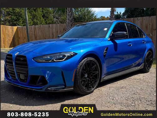 2024 BMW M3 Individual Sapphire Blue PPF Carbon Upgrades