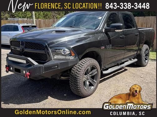 Black 2017 RAM 1500 Sport