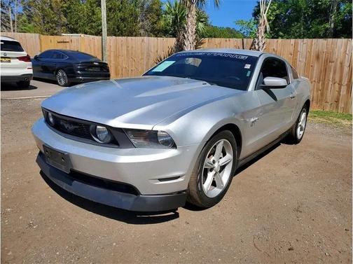 Brilliant Silver Metallic 2010 Ford Mustang GT Premium