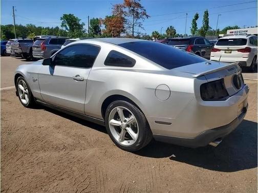 Silver 2010 Ford Mustang GT Premium