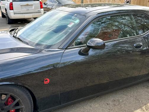 Black 2016 Dodge Challenger R/T Scat Pack