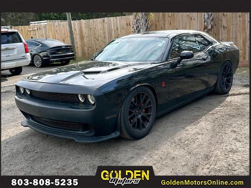 Black 2016 Dodge Challenger R/T Scat Pack