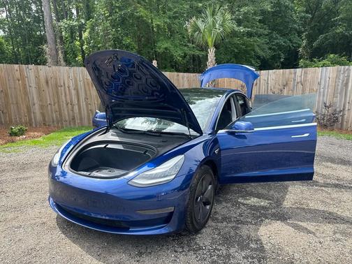 Blue 2020 Tesla Model 3 Long Range