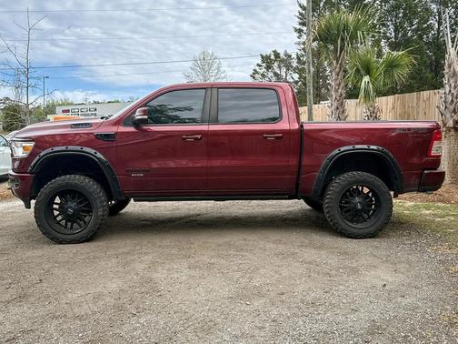Red 2022 RAM 1500 Big Horn/Lone Star