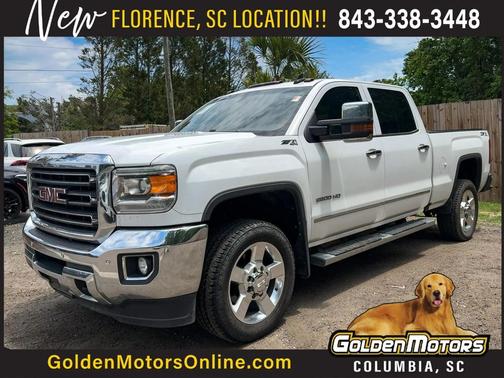 White 2016 GMC Sierra 2500 SLT