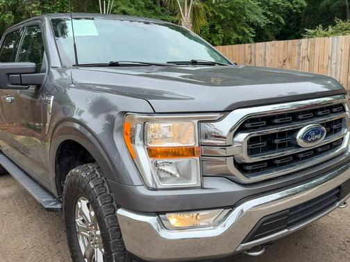Gray 2021 Ford F-150 XLT