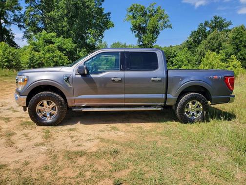 Gray 2021 Ford F-150 XLT