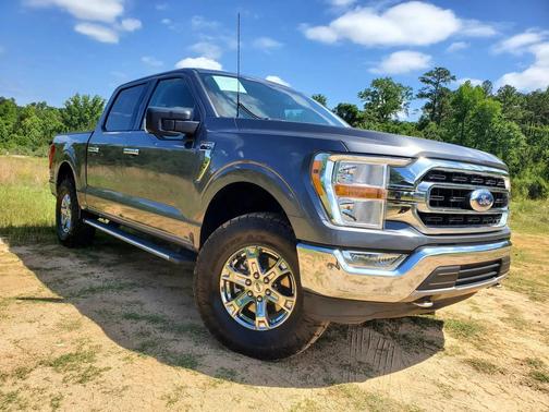Gray 2021 Ford F-150 XLT