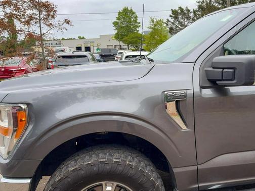 Gray 2021 Ford F-150 XLT