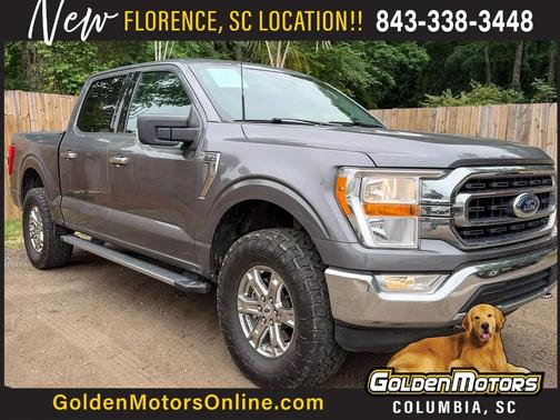Gray 2021 Ford F-150 XLT