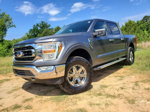 Gray 2021 Ford F-150 XLT