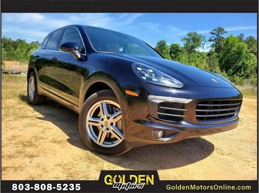 Black 2017 Porsche Cayenne S