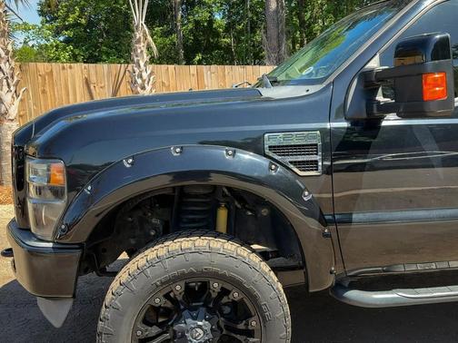 Black 2008 Ford F-250 XL Crew Cab Super Duty