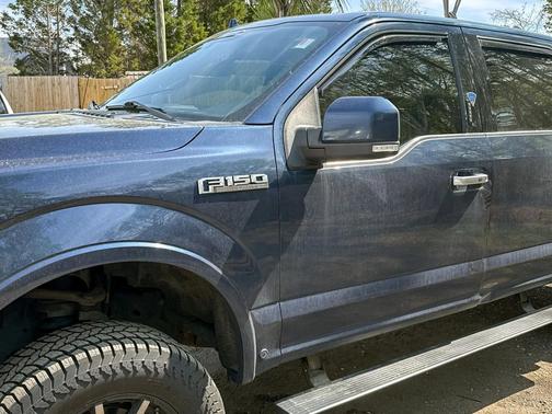 Blue 2018 Ford F-150 Limited
